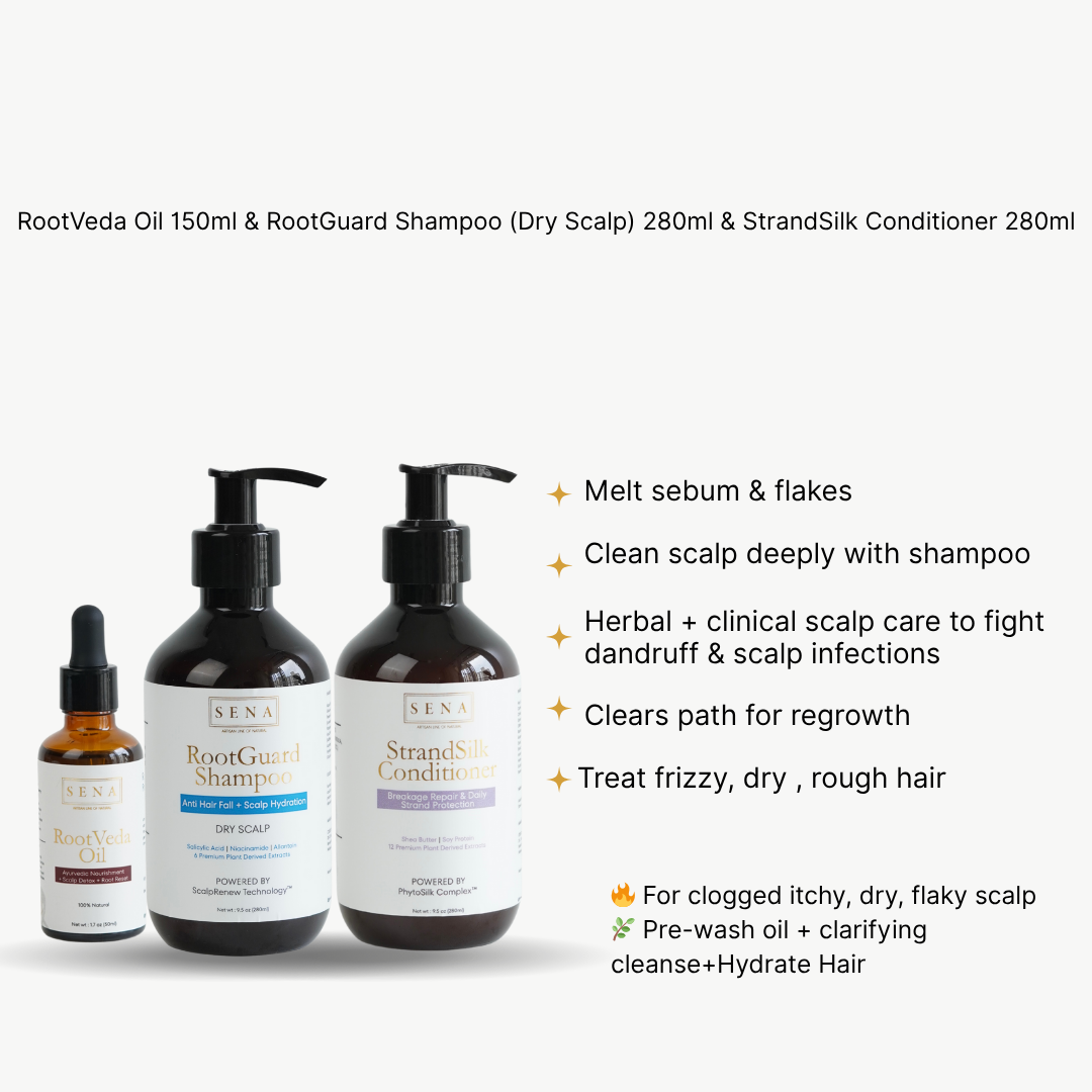 Deep Nourish Hair Repair Set (3-Step)