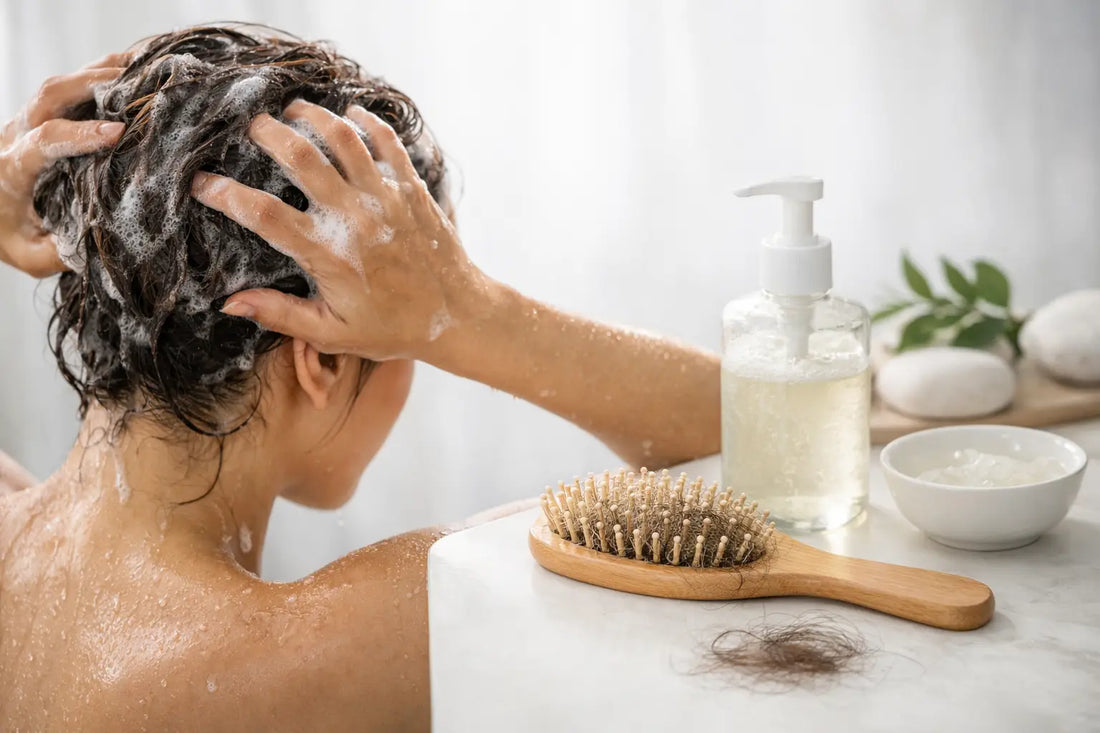 Detox Scalp Wash Hair Shedding Explained