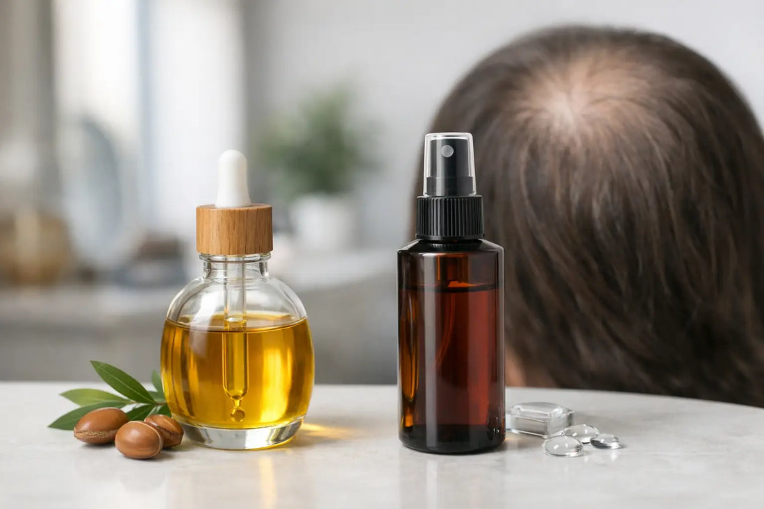 Hair Oil vs Growth Tonic for Thinning Hair