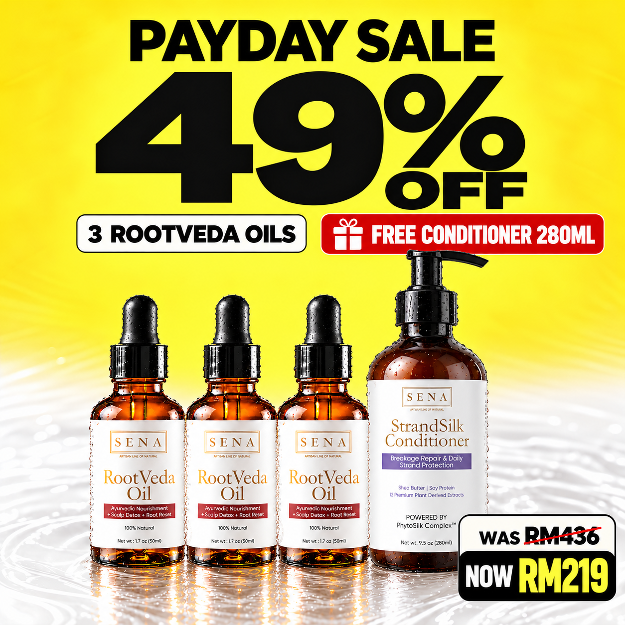 RootVeda Oil | PAYDAY SALE 3X