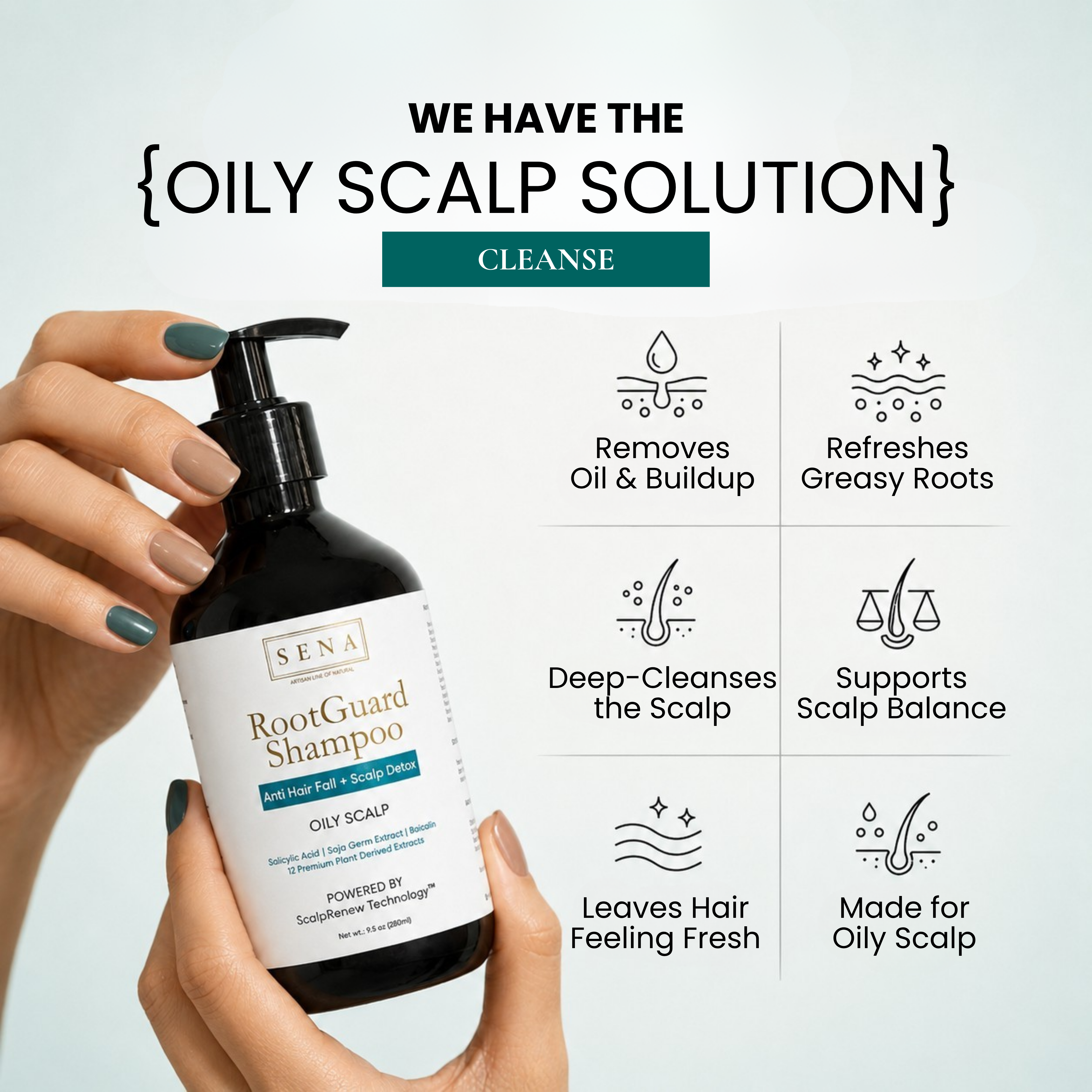 RootGuard Shampoo Oily Scalp