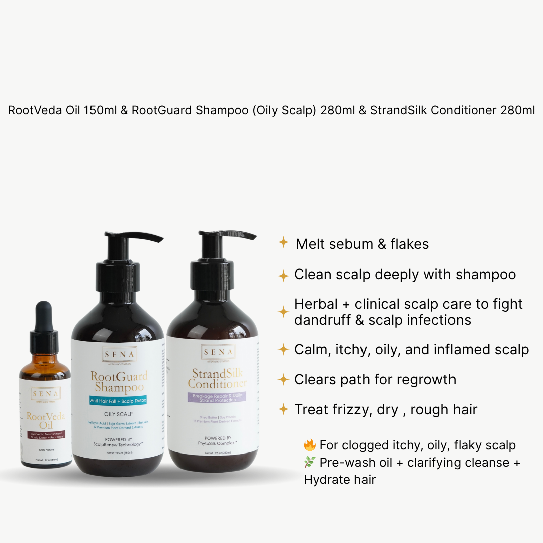 Deep Nourish Hair Repair Set (3-Step) | FULL GROWTH CYCLE